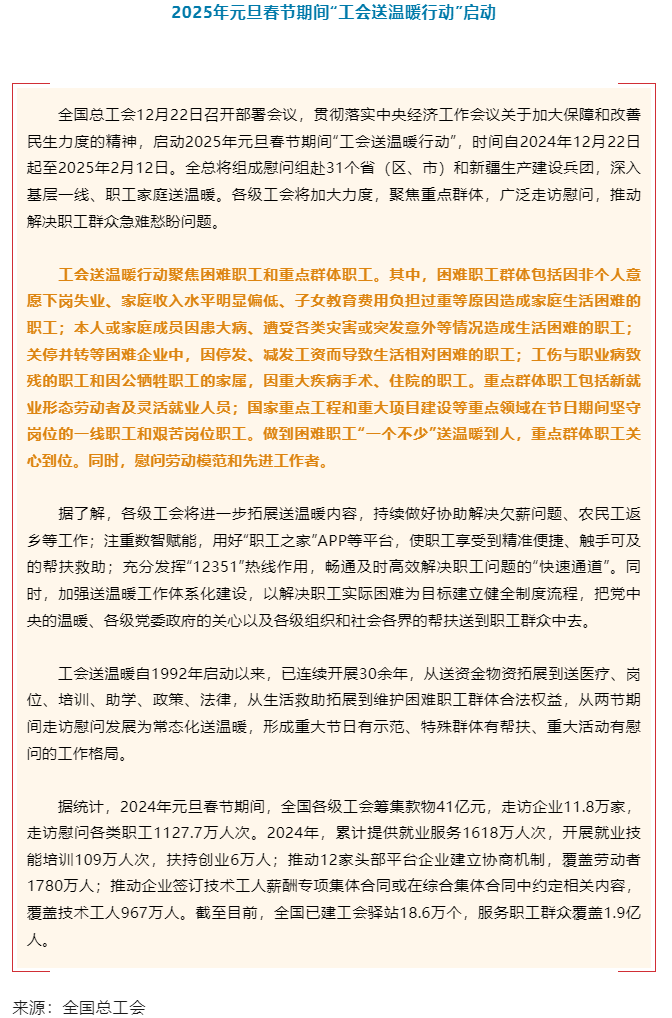 啟動(dòng)！2025年元旦春節(jié)期間“工會(huì)送溫暖行動(dòng)”即日起至2025年2月12日在全國(guó)開(kāi)展.png