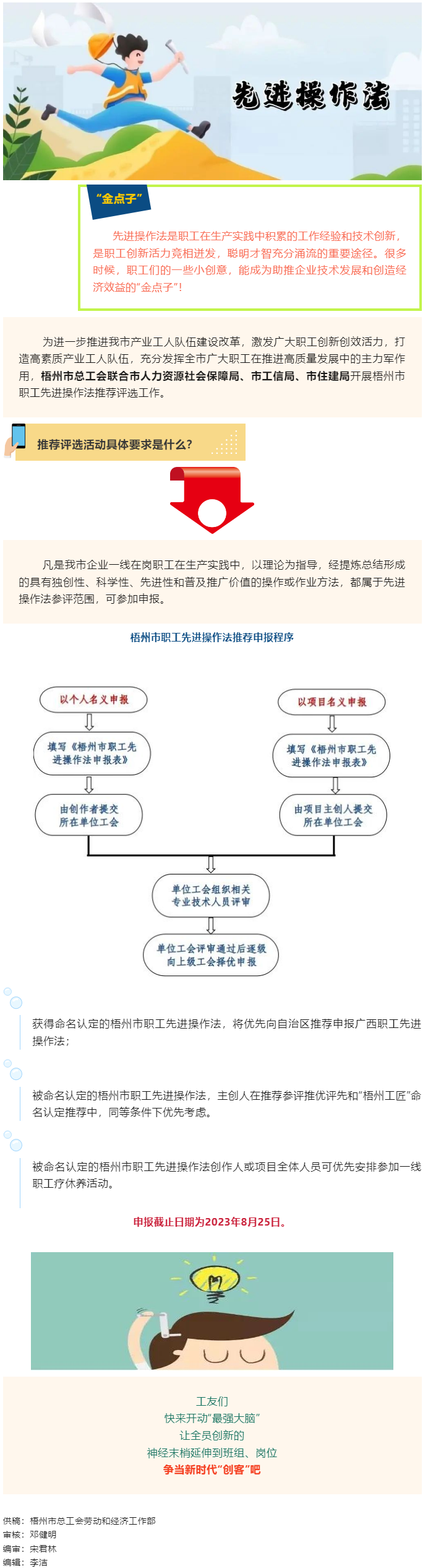 真金不怕火煉，有點子你就來！市總工會聯(lián)合市人力資源社會保障局、市工信局、市住建局開展梧州市職工先進操.png