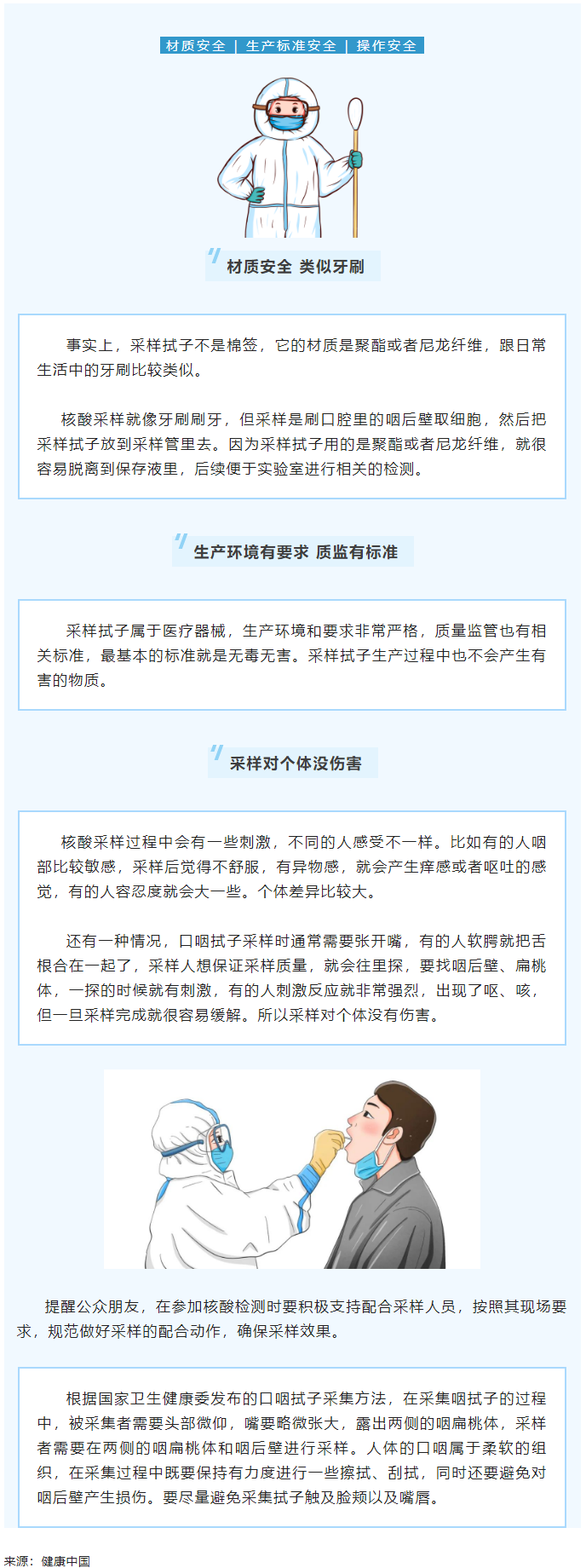 健康科普 _ 核酸采樣的“棉簽”安全嗎？當(dāng)然安全！.png