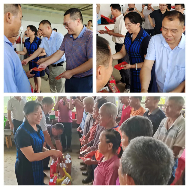 岑溪市總工會(huì)開展豐收節(jié)慰問(wèn)農(nóng)民工活動(dòng)
